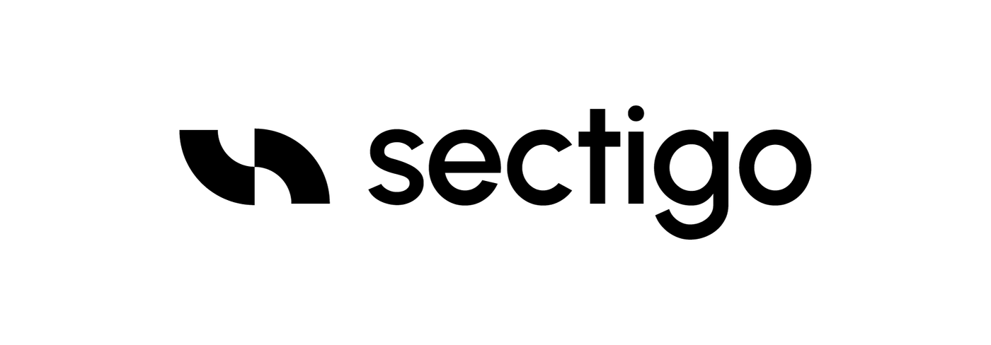 Sectigo Logo Black