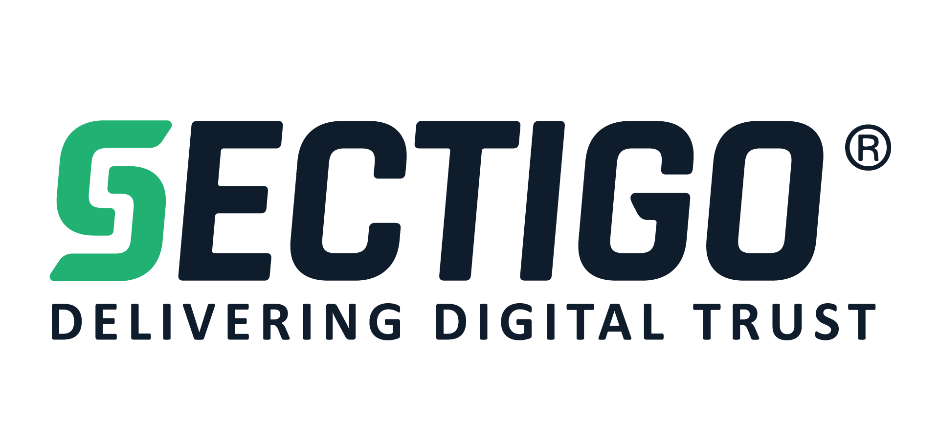 Sectigo Delivering digital trust Navy