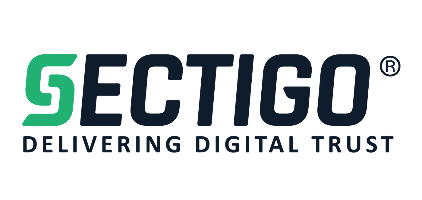 Sectigo Delivering digital trust Navy