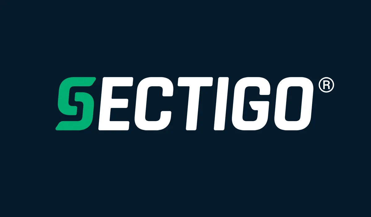 Sectigo logo greenwhite cover