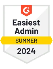 2024 Summer Easiest Admin CLM Sectigo listed as easiest admin in 2024 G2 Summer report