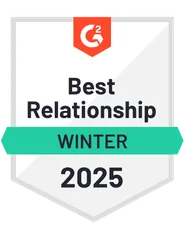 G2 Winter 2025 Certificate Lifecycle Management CLM Best Relationship Total Sectigo listed as best relationship in 2025 G2 Winter report
