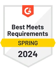Best meets requierments Sectigo listed as best meets requierments in 2024 G2 Spring report