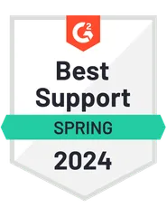 Best support Sectigo listed as best support in 2024 G2 Spring report