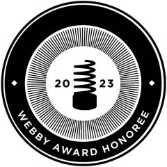 Site Badges 2023 bw webby honoree 2023 05 11 141233 gtzo Root Causes Podcast Awarded Webby 'Honoree' Status