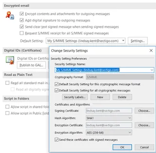 Manual SMIME Install Outlook Image