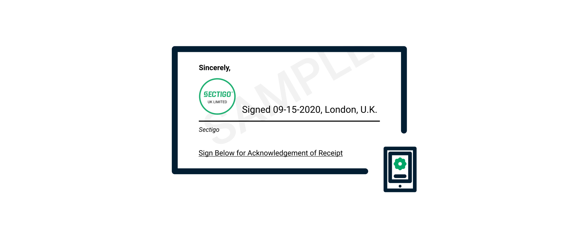 Digital Signing Official Seal