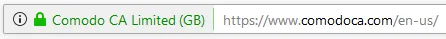 Ev tls ssl certificate green address bar