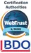 WebTrust for CA - SSL Baseline with Network Security