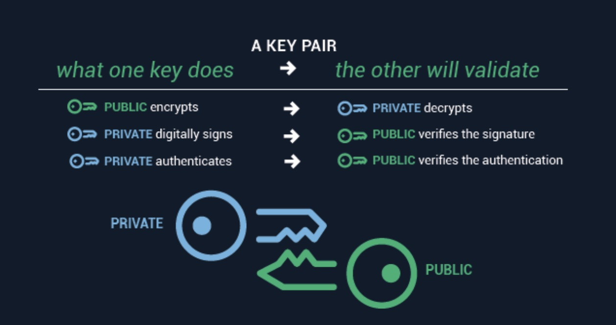 X.509 certificates work using public and private key pairs for identity authentication and secure internet communications