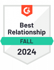 Sectigo listed as best relationship in 2024 G2 Fall report