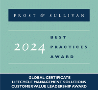 2024 Frost & Sullivan Customer Value Leadership Award